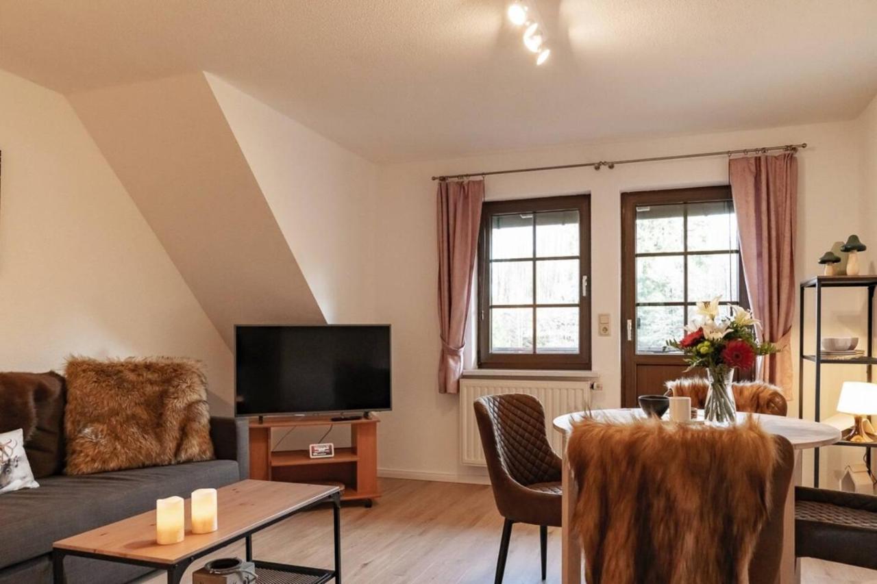 Das Waldseechalet Maerchenhafter Waldseeblick - Moderne Wohnung Mit Infrarotsauna 哈瑟尔费尔德 外观 照片